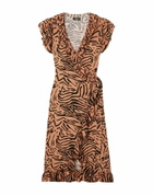 De La Vali Womens Midi dress Sand