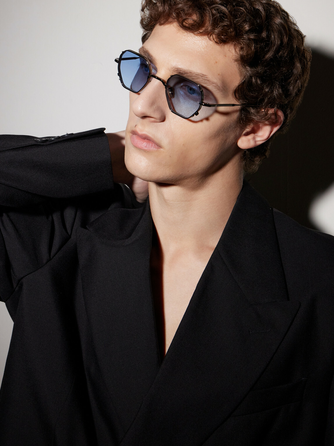 Jacques Marie Mage - Verlaine Round-Frame Metal Sunglasses