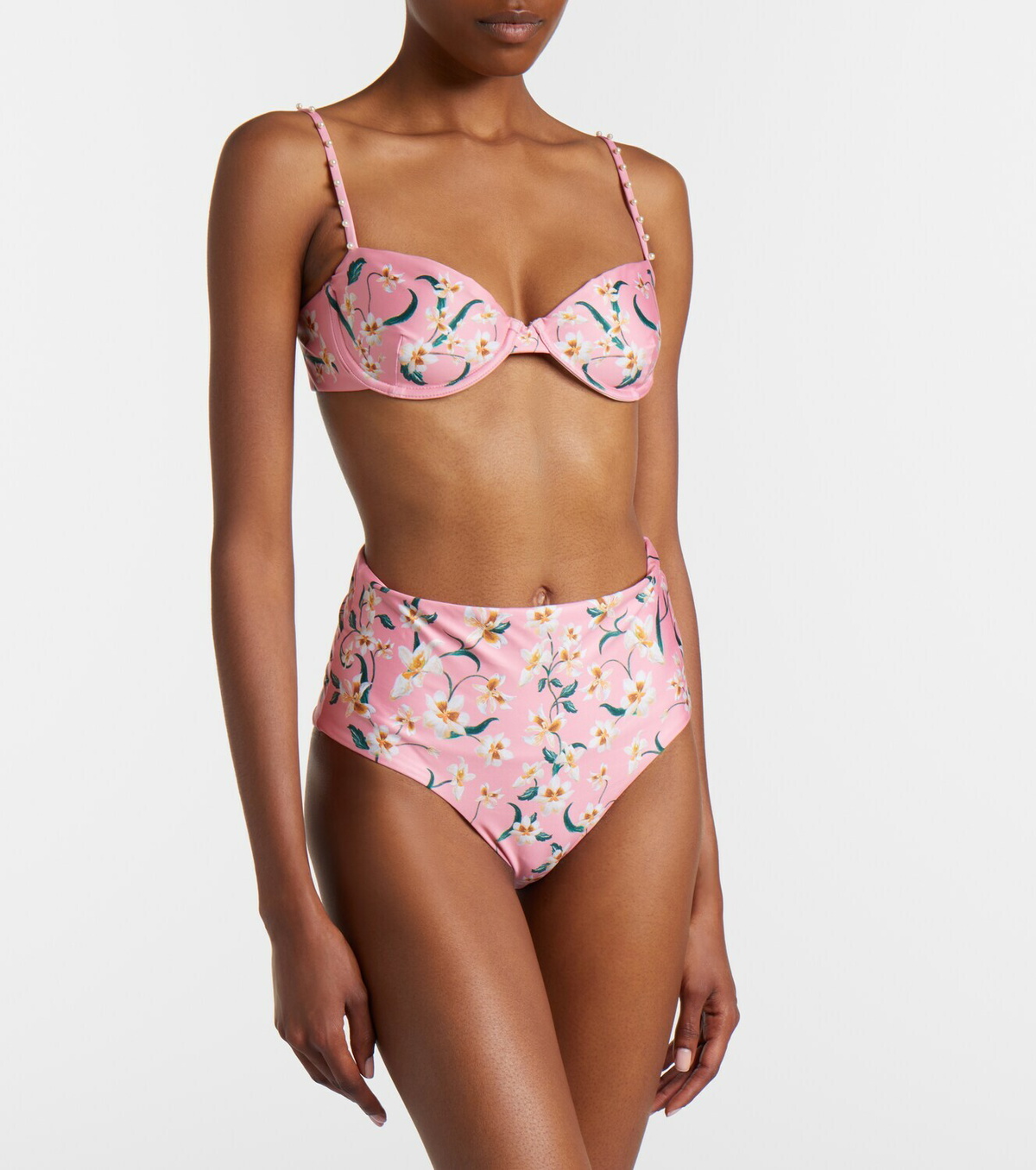 Agua by Agua Bendita Magdalena floral bikini top