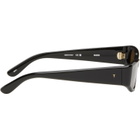 THISTLES Black 'The Suede' Sunglasses