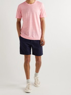 120% - Linen-Jersey T-Shirt - Pink