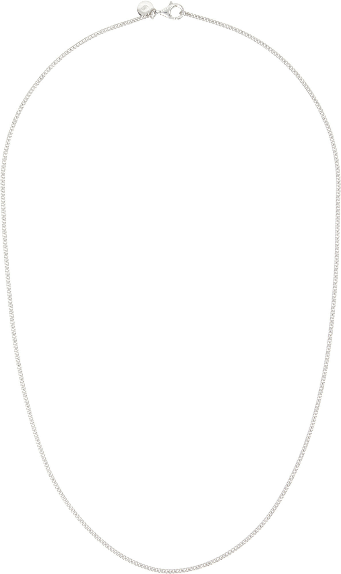 Tom Wood Curb Chain Slim Necklace
