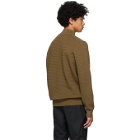 Boss Brown Pro Half-Zip Sweater