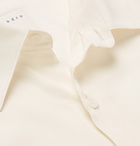 Sandro - Oversized Voile Shirt - Men - Ivory