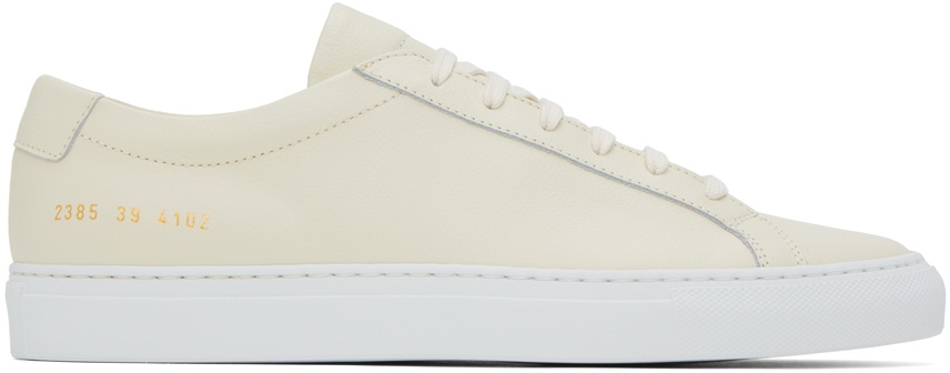 Photo: Common Projects Off-White Achilles Sneakers