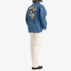 Human Made Men's Denim Future Coverall Jacket in Indigo