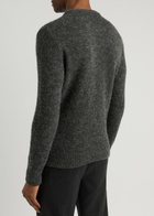 Oliver Spencer Blenheim Alpaca-blend Jumper Grey