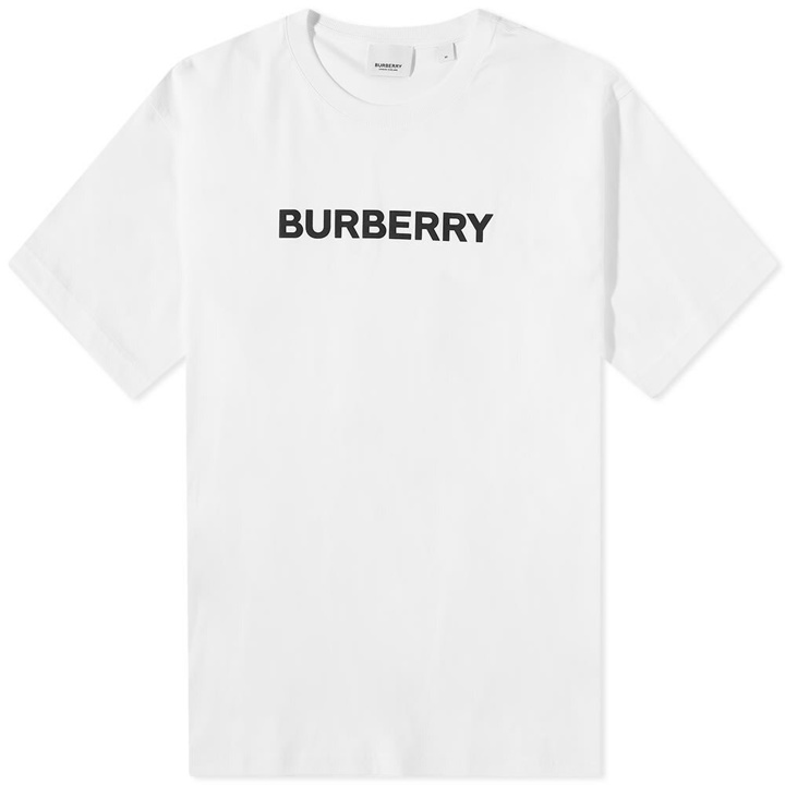 Photo: Burberry Men's Harriston Logo T-Shirt in White