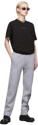 1017 ALYX 9SM Grey Script Lounge Pants