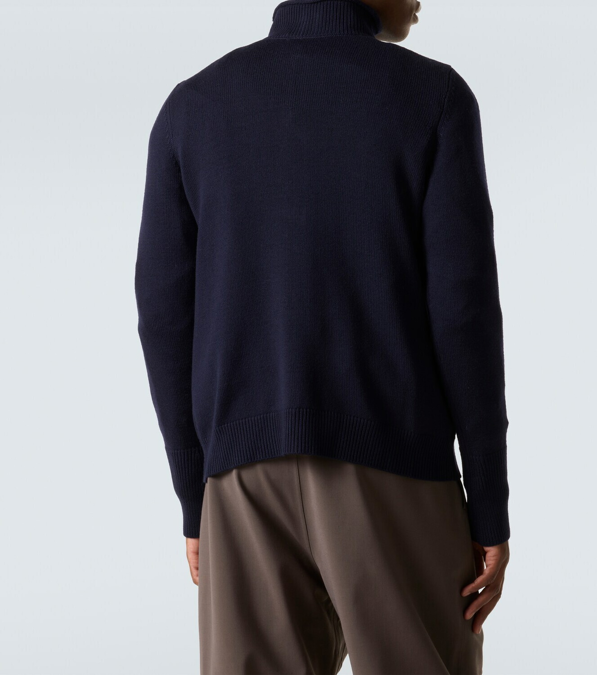 Plan C Wool turtleneck sweater