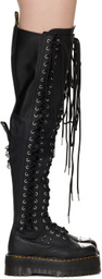 Dr. Martens Black 28-Eye Extreme Max Knee High Boots