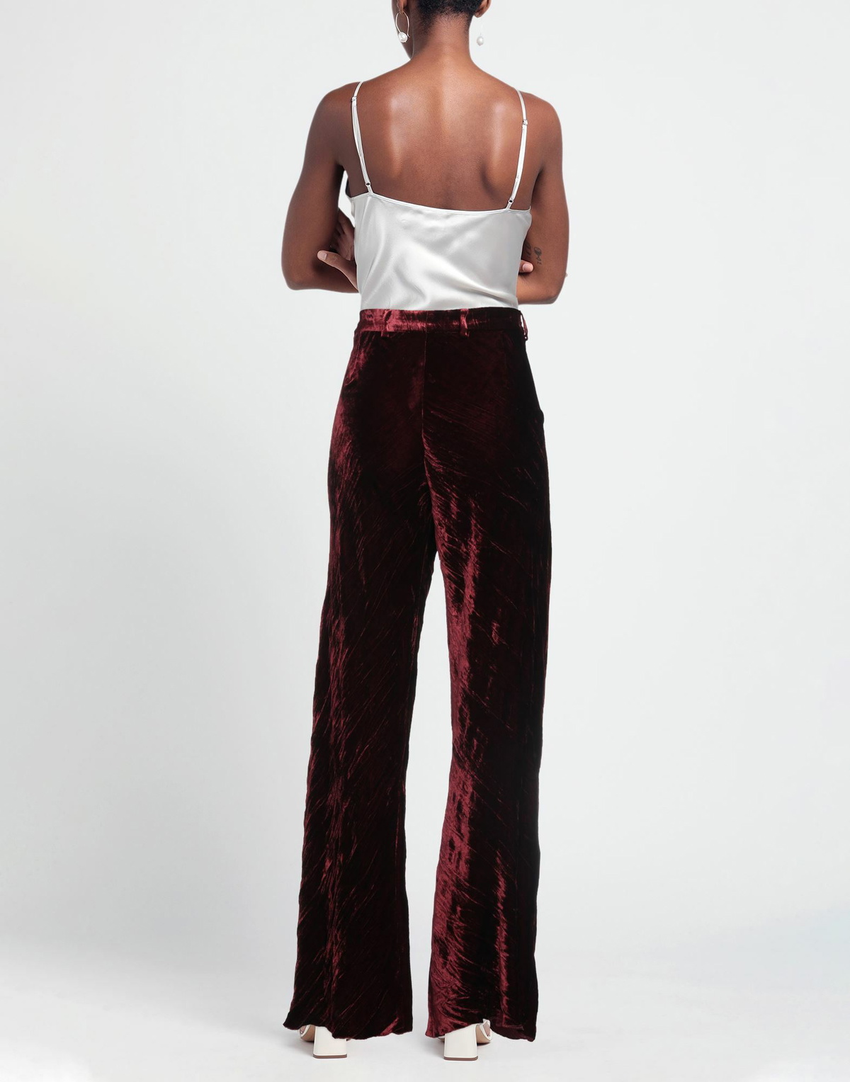 Etro Womens Pants Burgundy