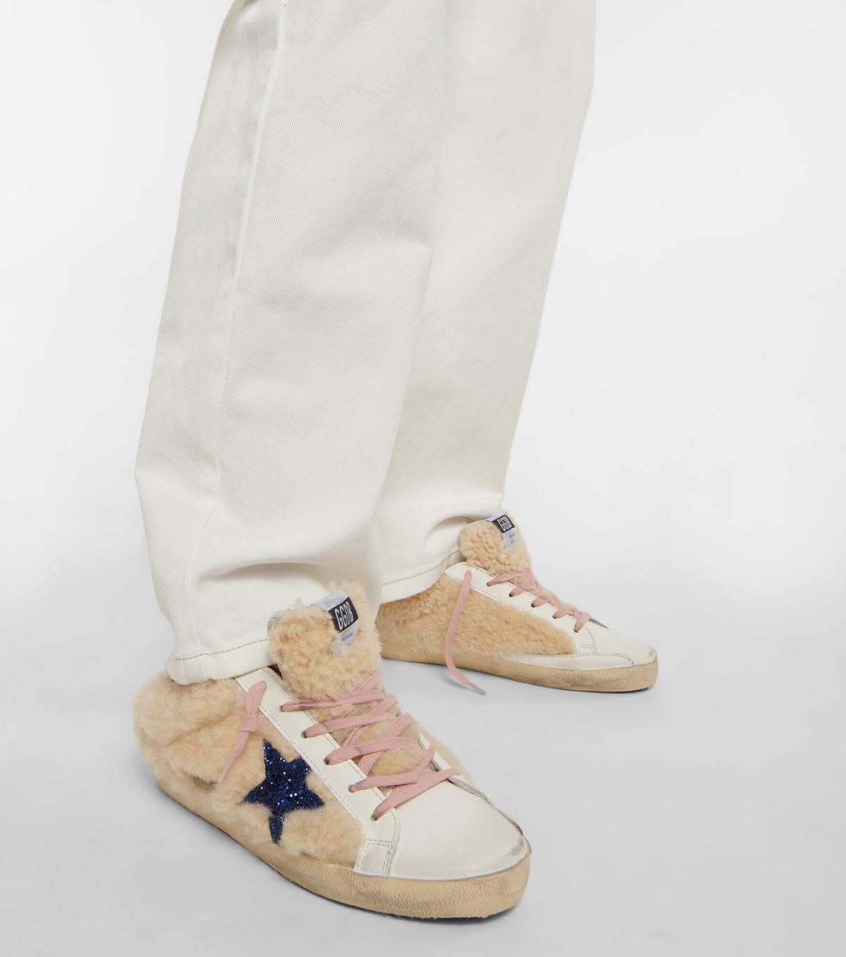 Gs Mules Golden Goose - Super-Star shearling-lined mules Golden Goose Deluxe Brand