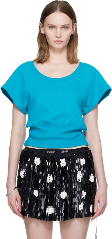 Photo: Dries Van Noten Blue Raglan T-shirt