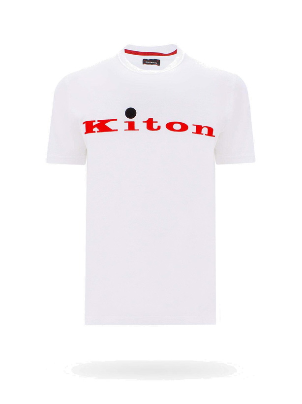 Photo: Kiton Ciro Paone T Shirt White   Mens