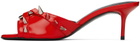 ABRA Red Heart Heeled Sandals