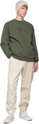 Dime Beige Split Crest Lounge Pants