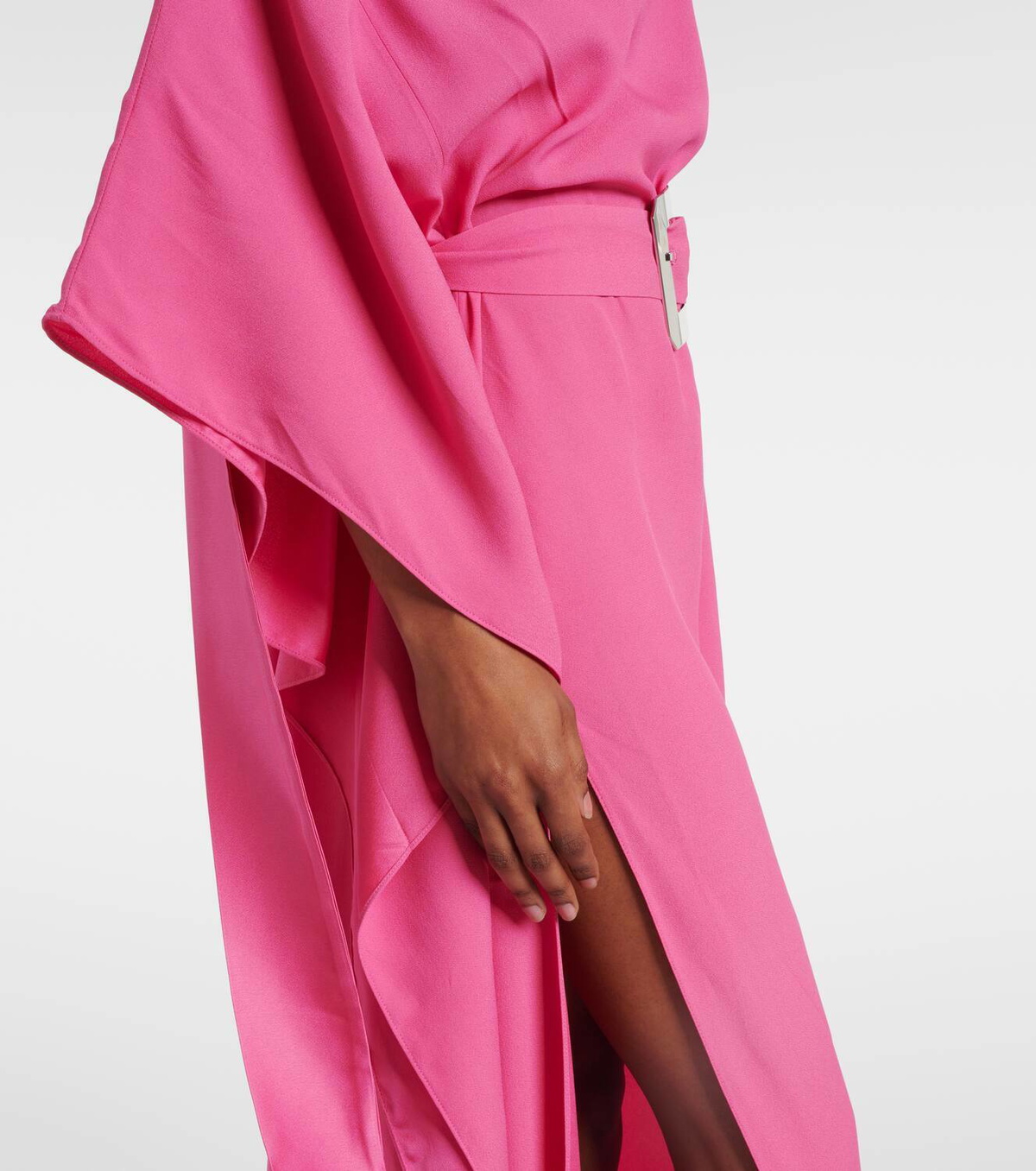 Taller Marmo Taylor belted crêpe cady kaftan