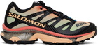 Salomon Black & Pink XT-4 OG Aurora Borealis Sneakers