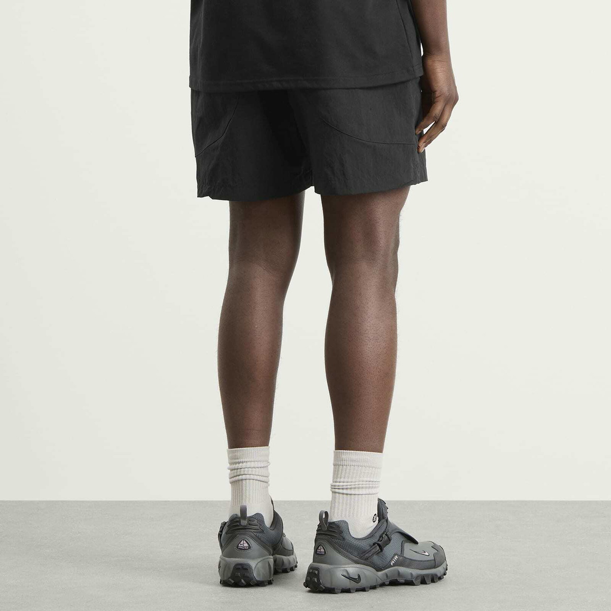 Nike Men's ACG Dolomiti Shorts in Black/Black/Summit White