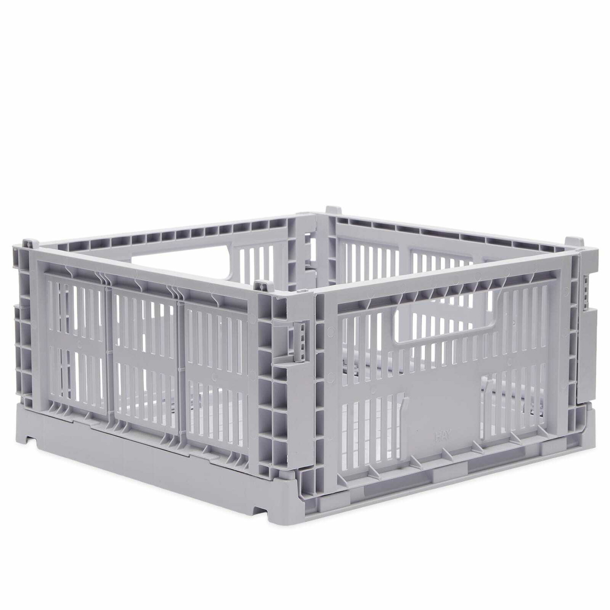 HAY Medium Square Recycled Colour Crate in Lavender 