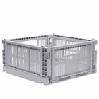 HAY Medium Square Recycled Colour Crate in Lavender 