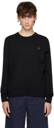 Maison Kitsuné Black Bold Fox Head Sweater