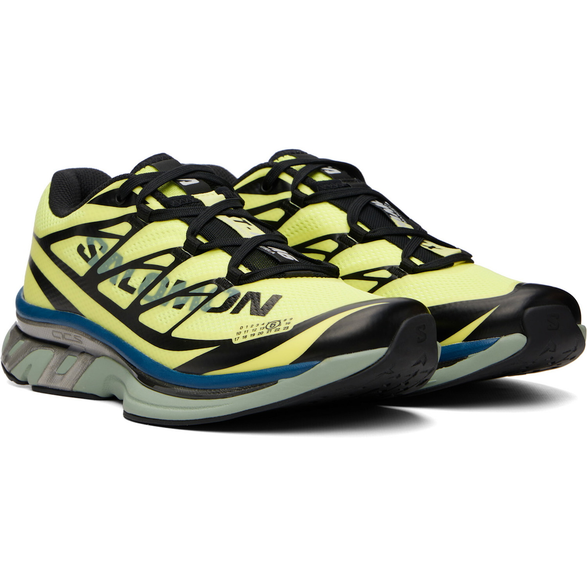 MM6 Maison Margiela Yellow Salomon Edition XT Sneakers