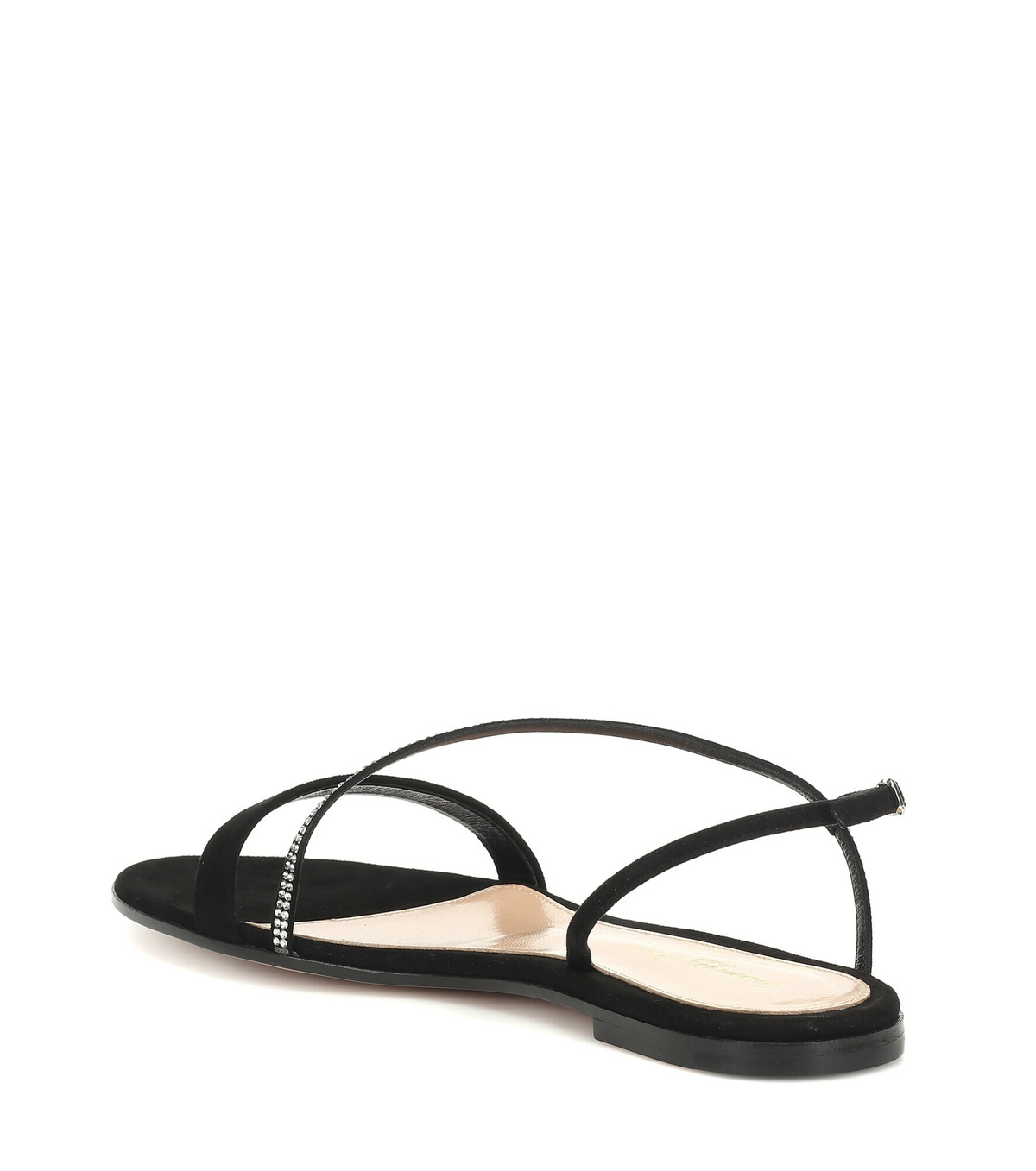 Gianvito Rossi - Manhattan embellished suede sandals