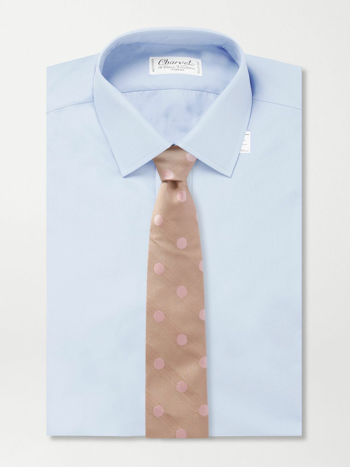 Richard James - 8cm Polka-Dot Silk Tie