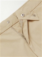 Beams Plus - Pleated Cotton-Blend Trousers - Neutrals