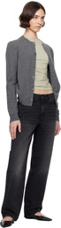 Levi's Black Baggy Dad Jeans