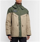 adidas Consortium - Belthorn Colour-Block Shell Hooded Jacket - Neutrals