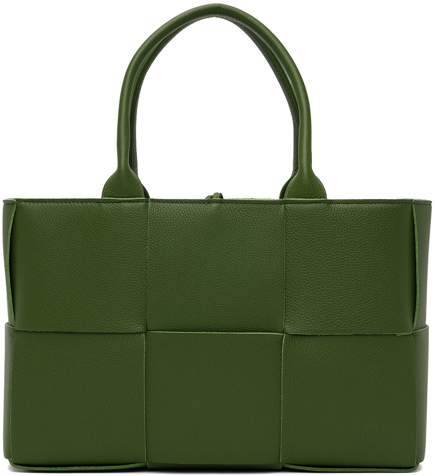Bottega Veneta Green Arco Tote Bottega Veneta