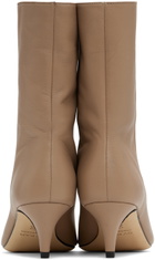 BY FAR Taupe Lysander Boots