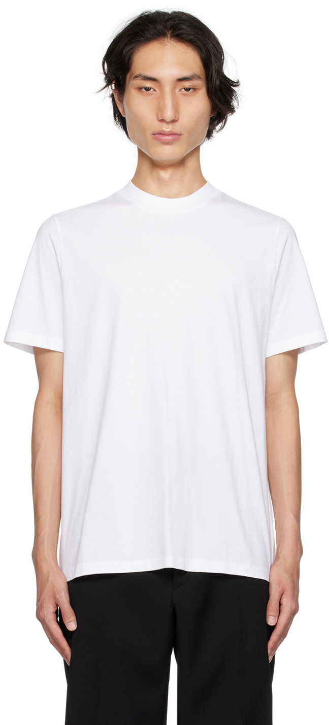 JIL SANDER ホワイト Tシャツ JIL SANDER - WHITE LOGO T-SHIRT – LE LABO STORE