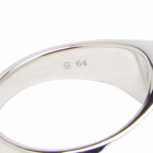 Tom Wood Men's Kay Ring in Polished Onyx