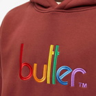 Butter Goods Men's Colours Embroidered Hoody in Plum
