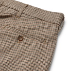 Engineered Garments - Andover Tapered Houndstooth Woven Trousers - Brown