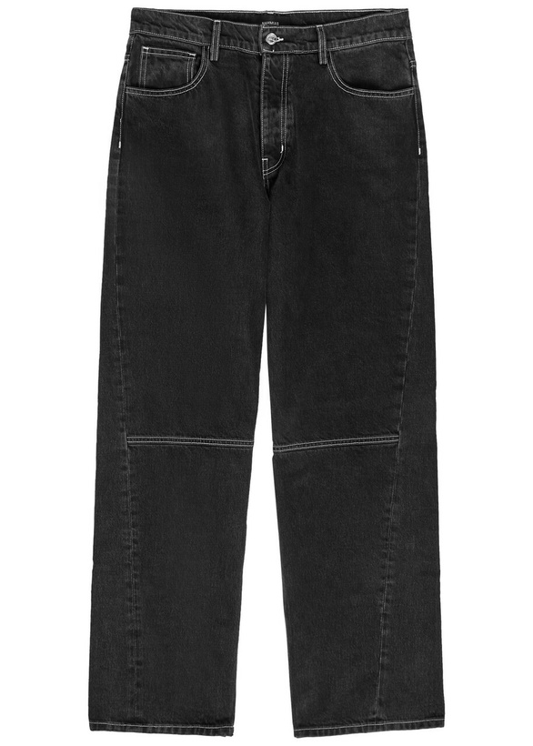 Photo: Nahmias Venice Straight-leg Jeans Black