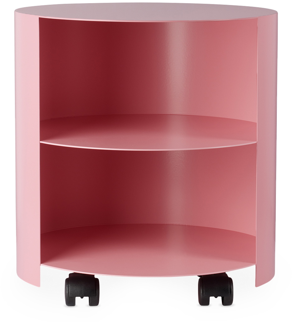 HEM Pink Hide Side Table