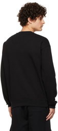 Moschino Black Logo Patch Sweatshirt