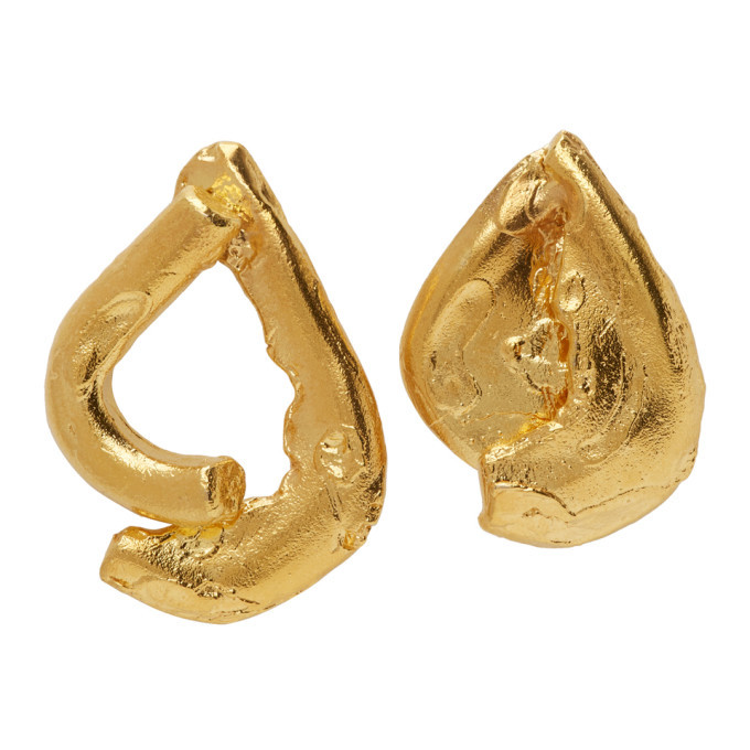 Alighieri Gold The Warrior Earrings