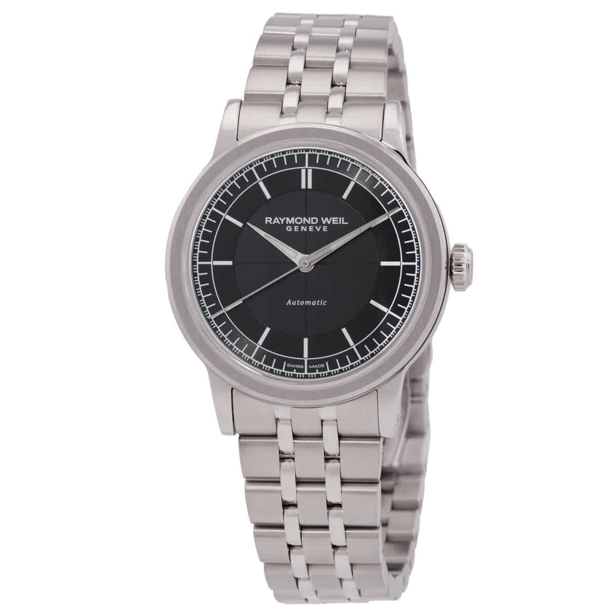 Raymond Weil Millesime Automatic Anthracite Dial Mens Watch 2925-ST-60001