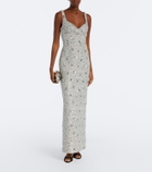 Simkhai Viella sequined tweed gown