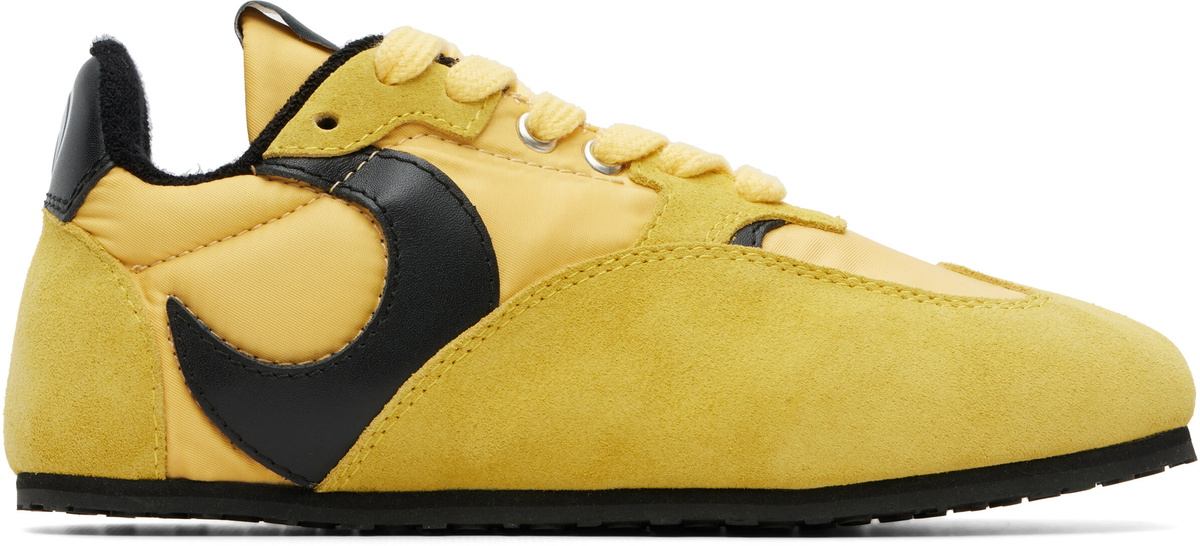Marine Serre Yellow MS Rise III Sneakers