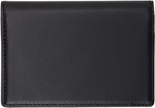 YOHJI YAMAMOTO Black Leather Card Holder