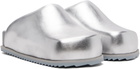 YUME YUME SSENSE Exclusive Silver Truck Slip-on Loafers