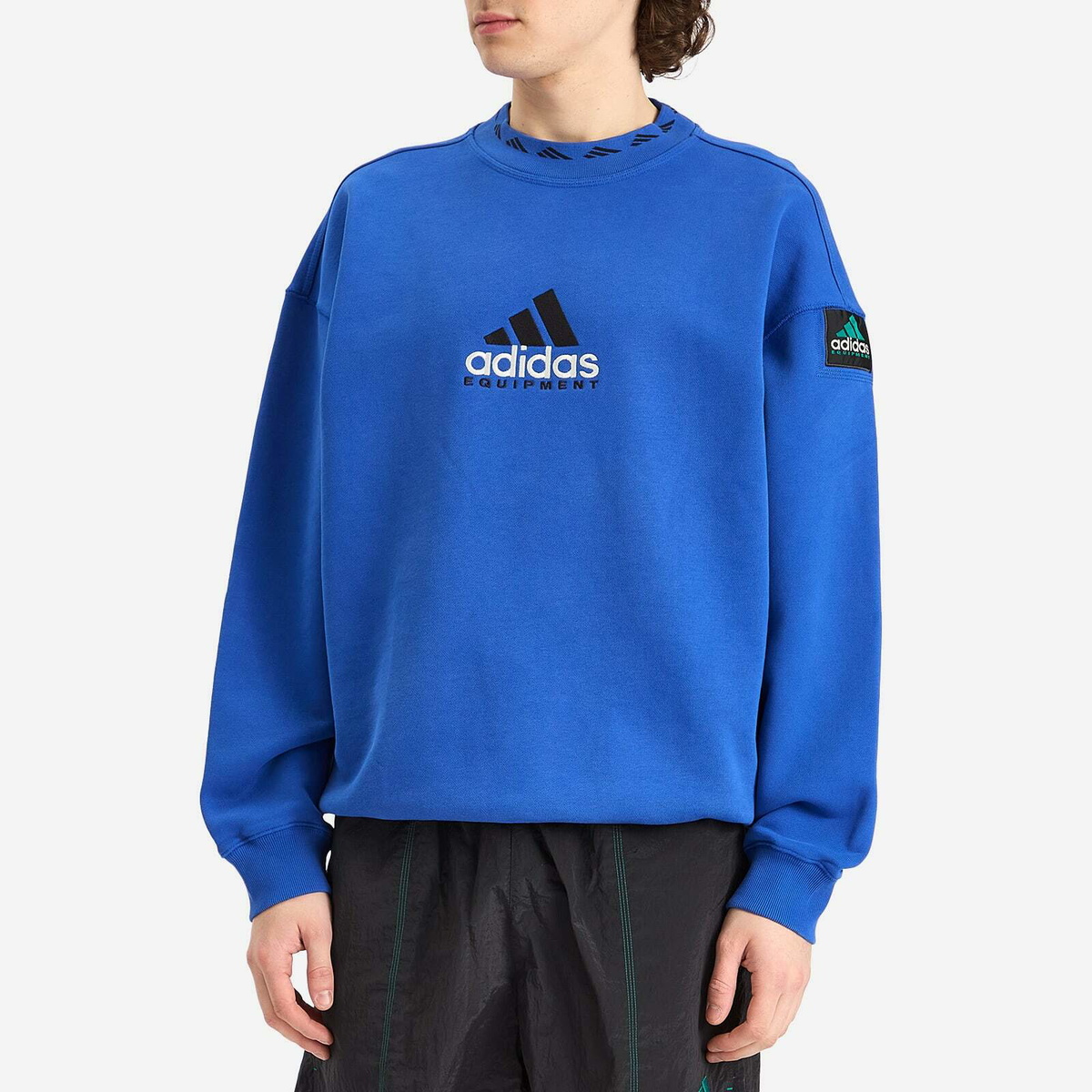 【adidas】 Premium Essential Retro Washed Crew Sweatshirt Adidas Originals Premium Essentials Retro Washed Crew Sweatshirt