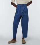 Adish - Embroidered straight jeans